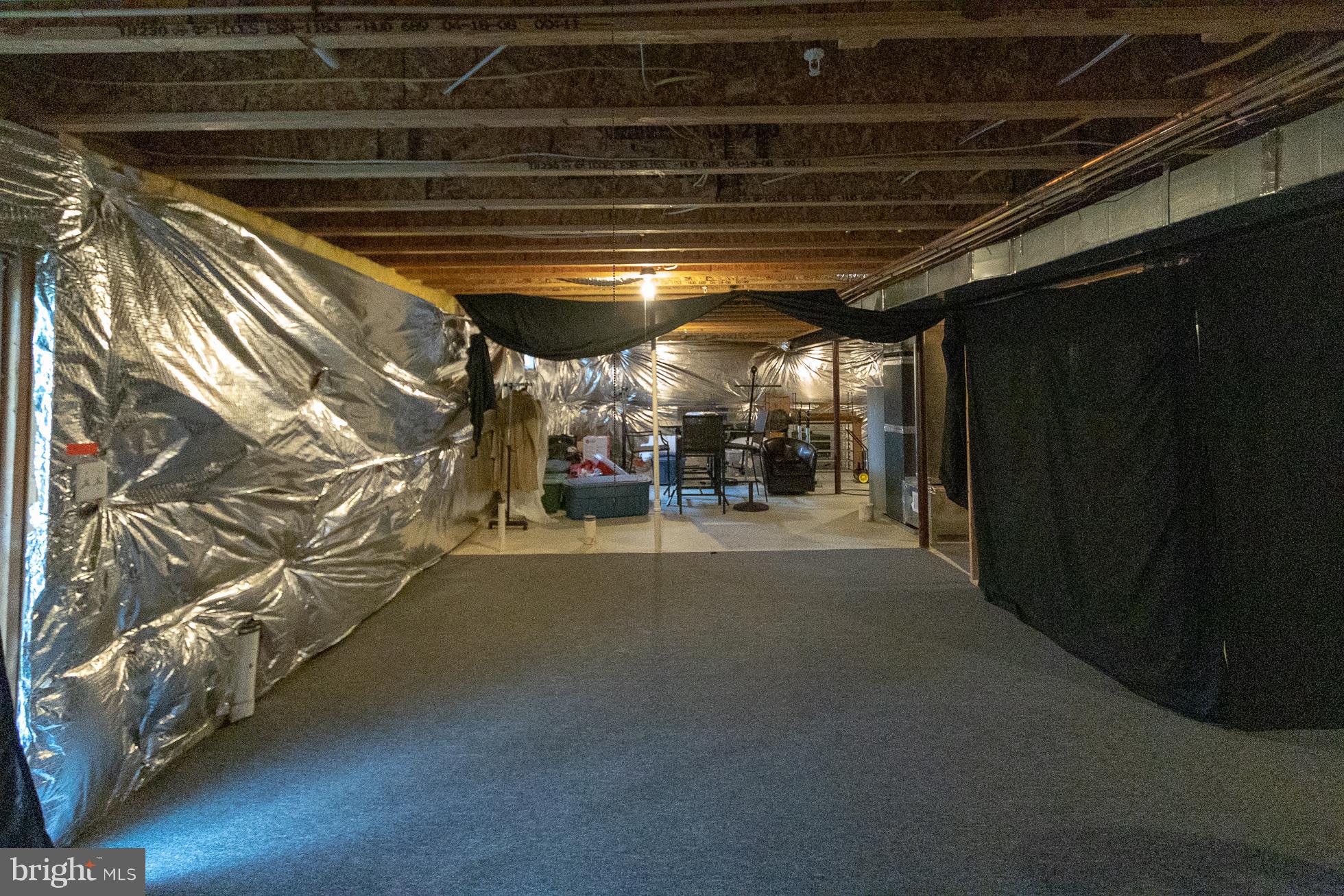 15409 Pulaski Road Brandywine, MD 20613 - Photo 53 of 53 Unfinished basement that has rough-ins BA