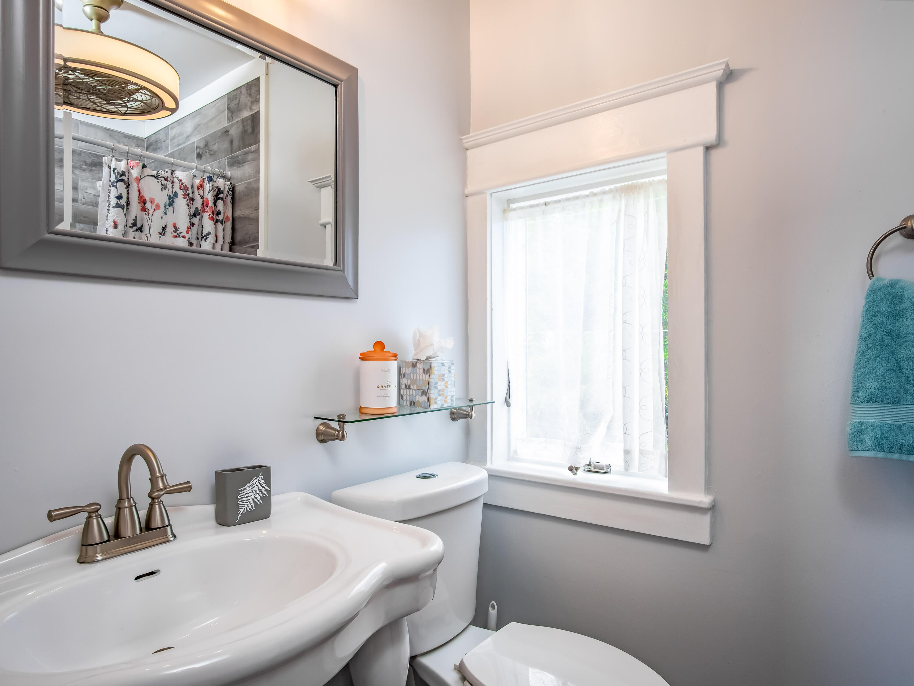 6 Shore Drive Key West, FL 33040 - Photo 43 of 45 a bathroom with a sink and a mirror