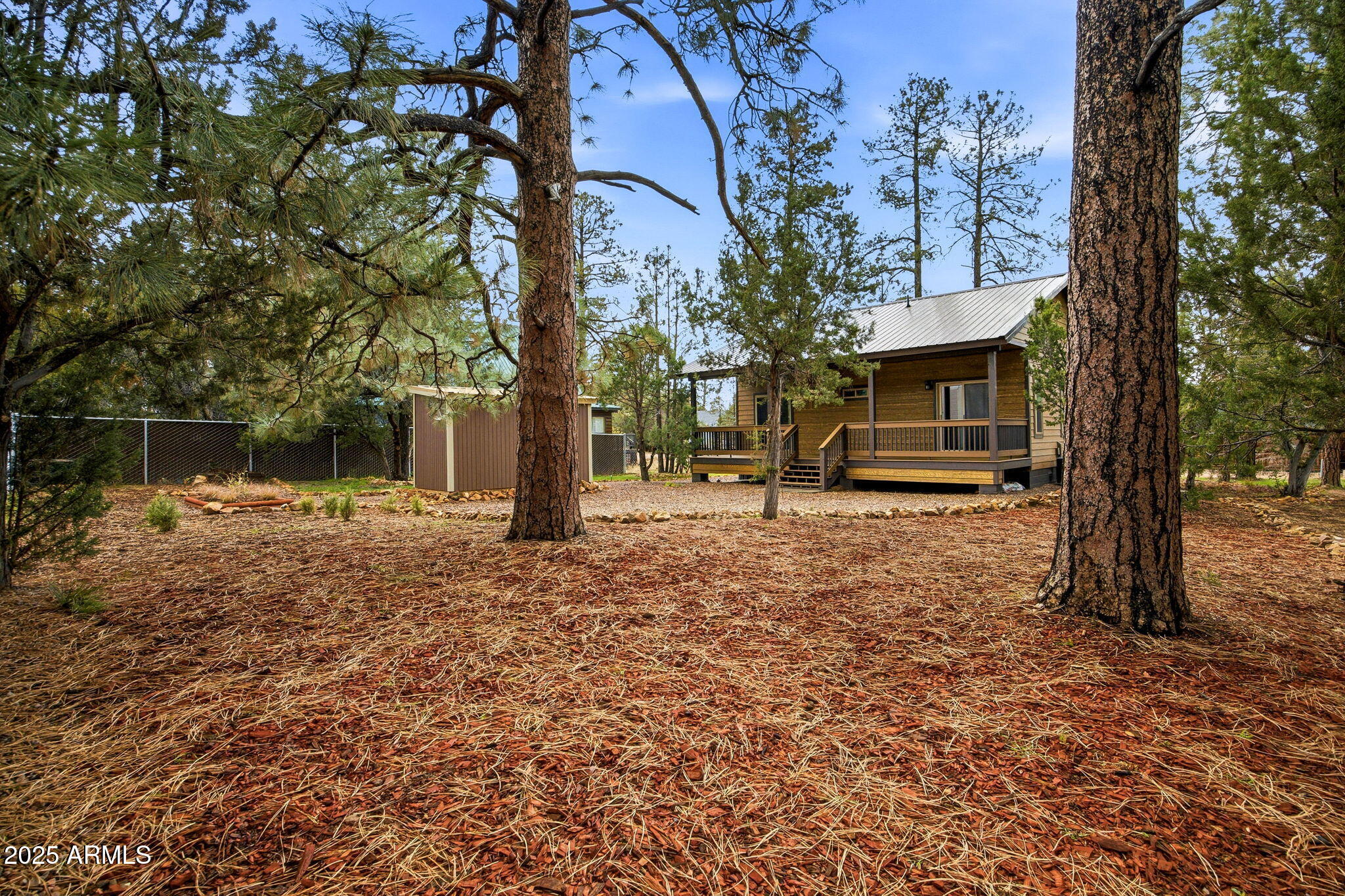 1979 Christmas Pine Road Overgaard, AZ 85933 - Photo 24 of 33 a front view of a house with a yard