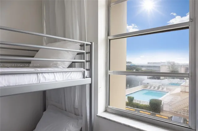 a view of a living room and a window