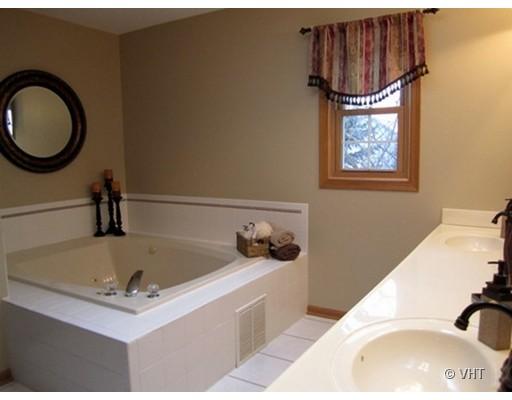 13331 Cathy Lane Plainfield, IL 60585 - Photo 13 of 16 a bathroom with a sink and a mirror