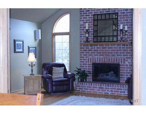 13331 Cathy Lane Plainfield, IL 60585 - Photo 8 of 16 a living room with furniture and a fireplace