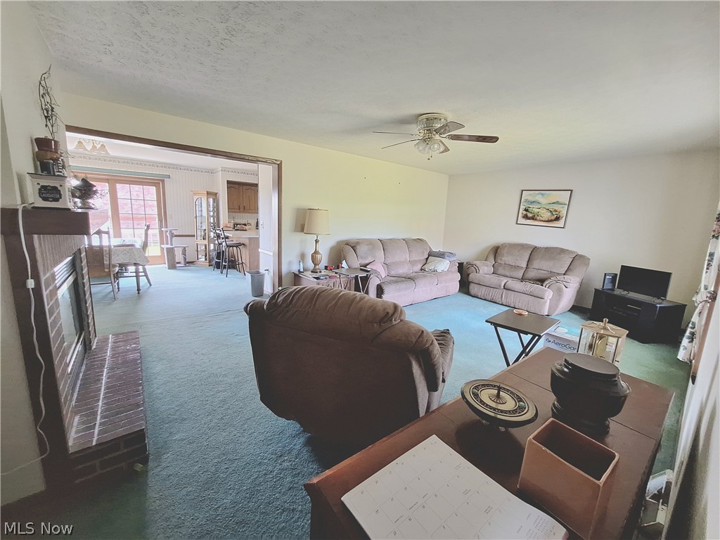 16841 Kinsman Road Middlefield, OH 44062 - Photo 10 of 24 Gas fireplace in luving room