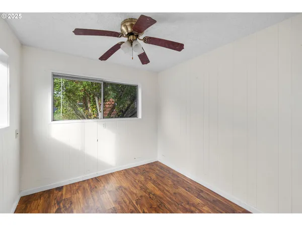a view of an entryway with a window