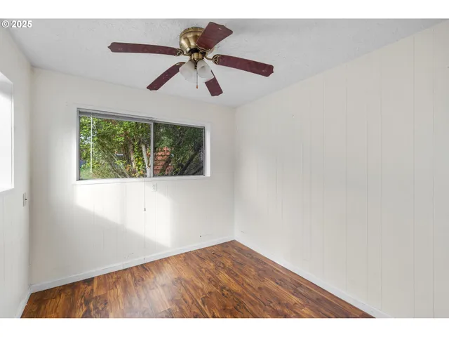 a view of an entryway with a window