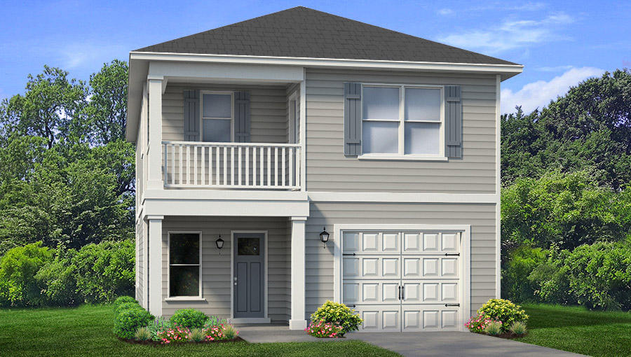 260 Southern Pnes Road, Unit LOT 26 Santa Rosa Beach, FL 32459 - Photo 1 of 15 a front view of a house with garden