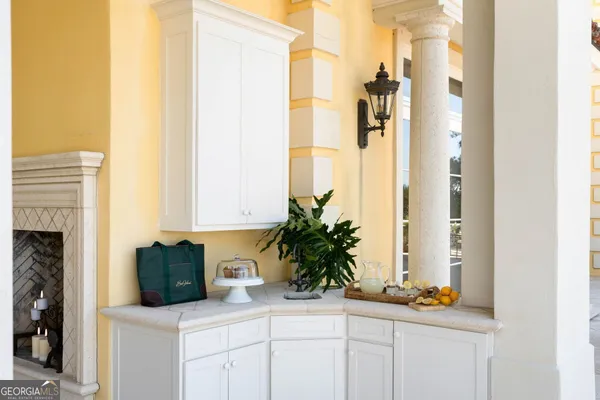 a view of a living room