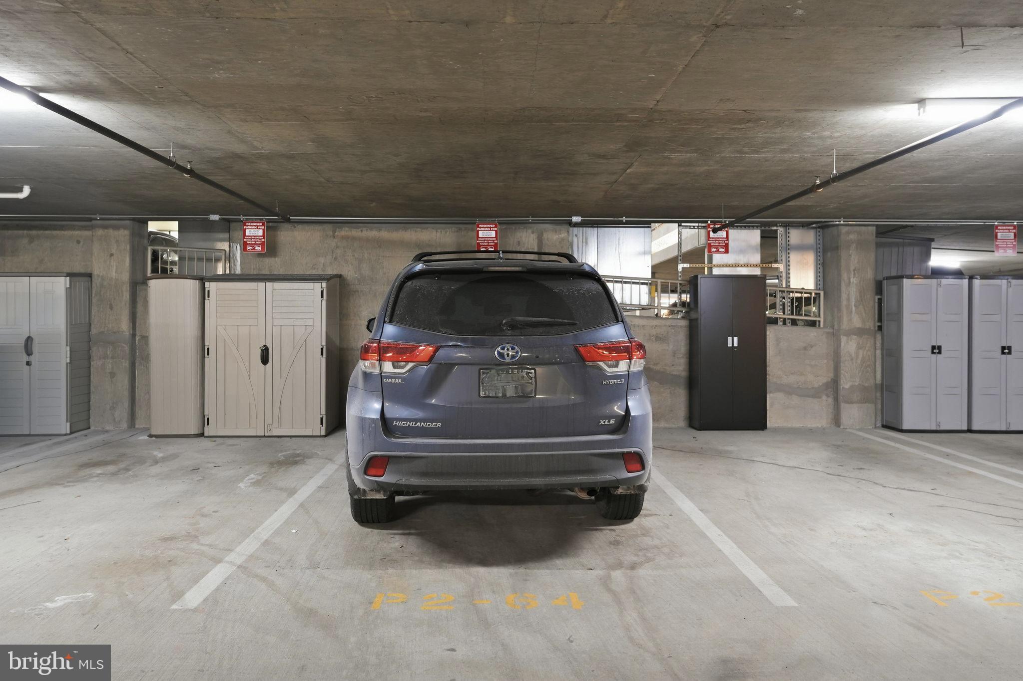 1025 First Street Southeast, Unit 906 Washington, DC 20003 - Photo 22 of 34 a view of car garage
