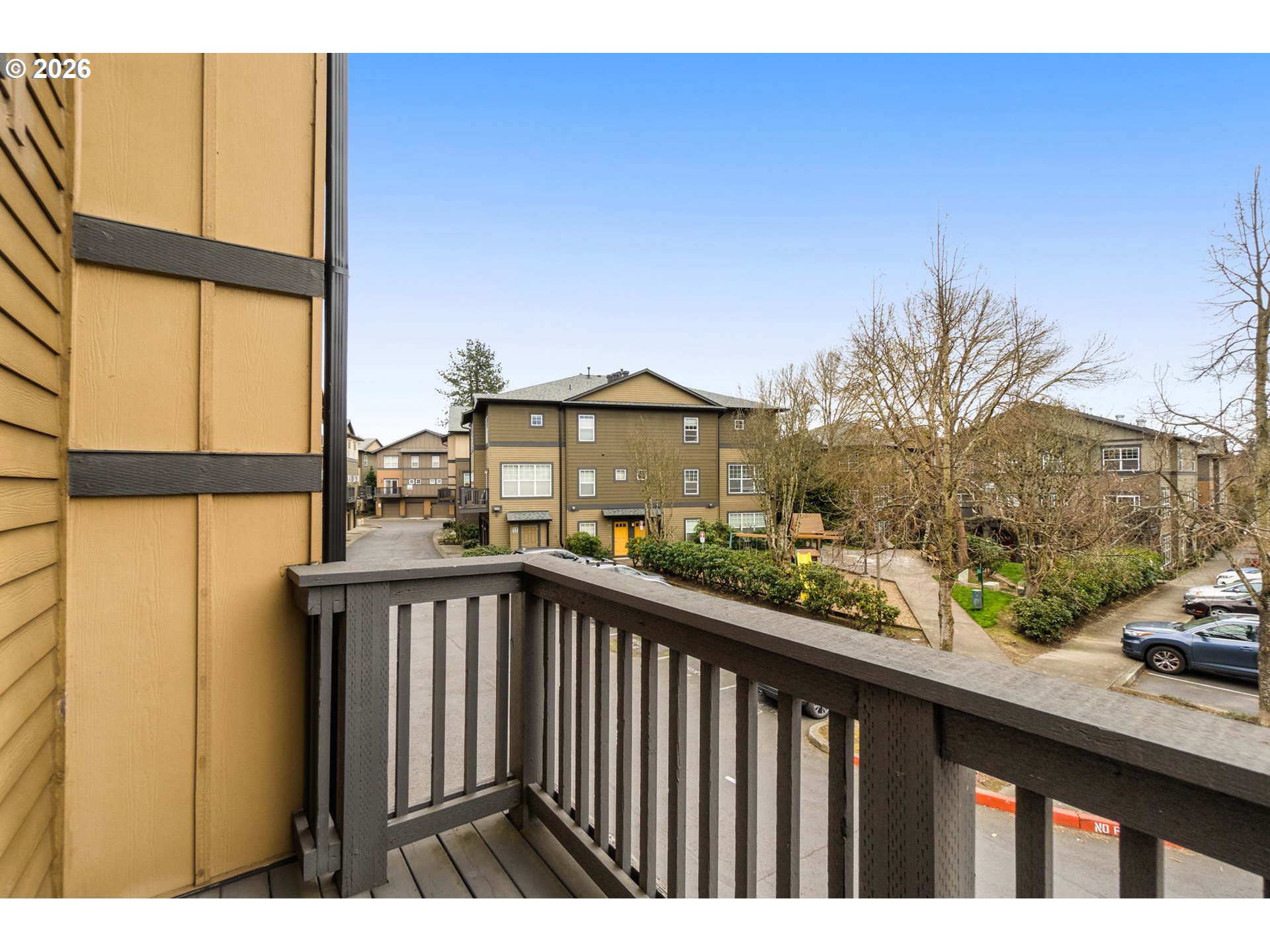 1060 Southwest 170th Avenue, Unit 202 Beaverton, OR 97003 - Photo 27 of 27 a view of a street from a balcony