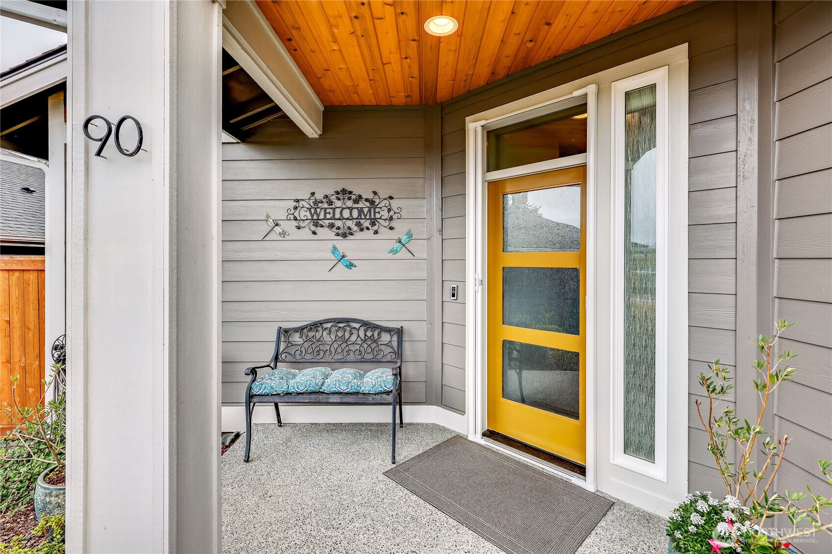 90 Village Green Sequim, WA 98382 - Photo 4 of 40 a view of entryway with a door and chair