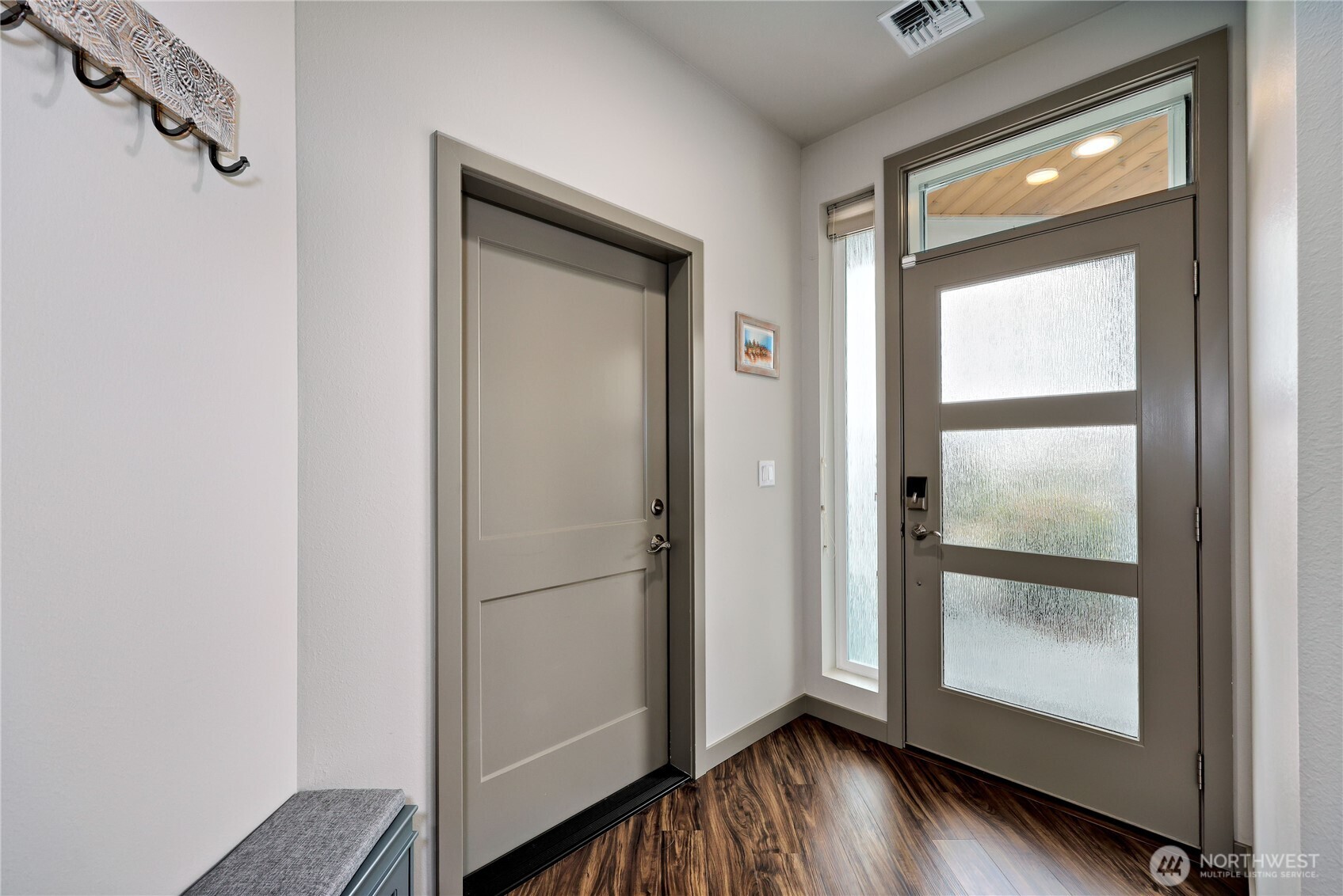 90 Village Green Sequim, WA 98382 - Photo 5 of 40 a view of front door with wooden floor