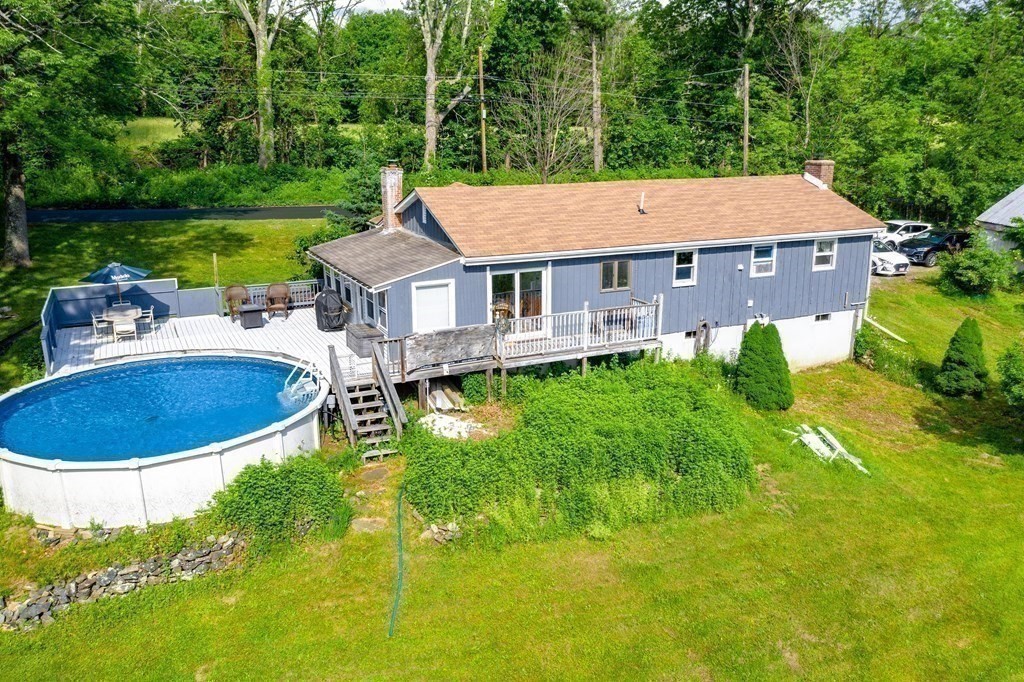 146 Bromley Road Chester, MA 01050 - Photo 33 of 40 an aerial view of a house