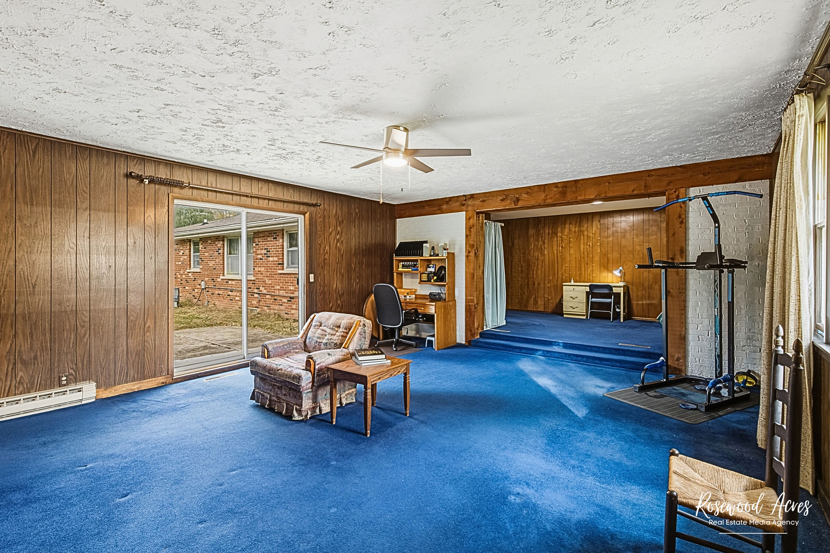 2308 1500 South Kankakee, IL 60901 - Photo 19 of 22 a living room with furniture and a flat screen tv