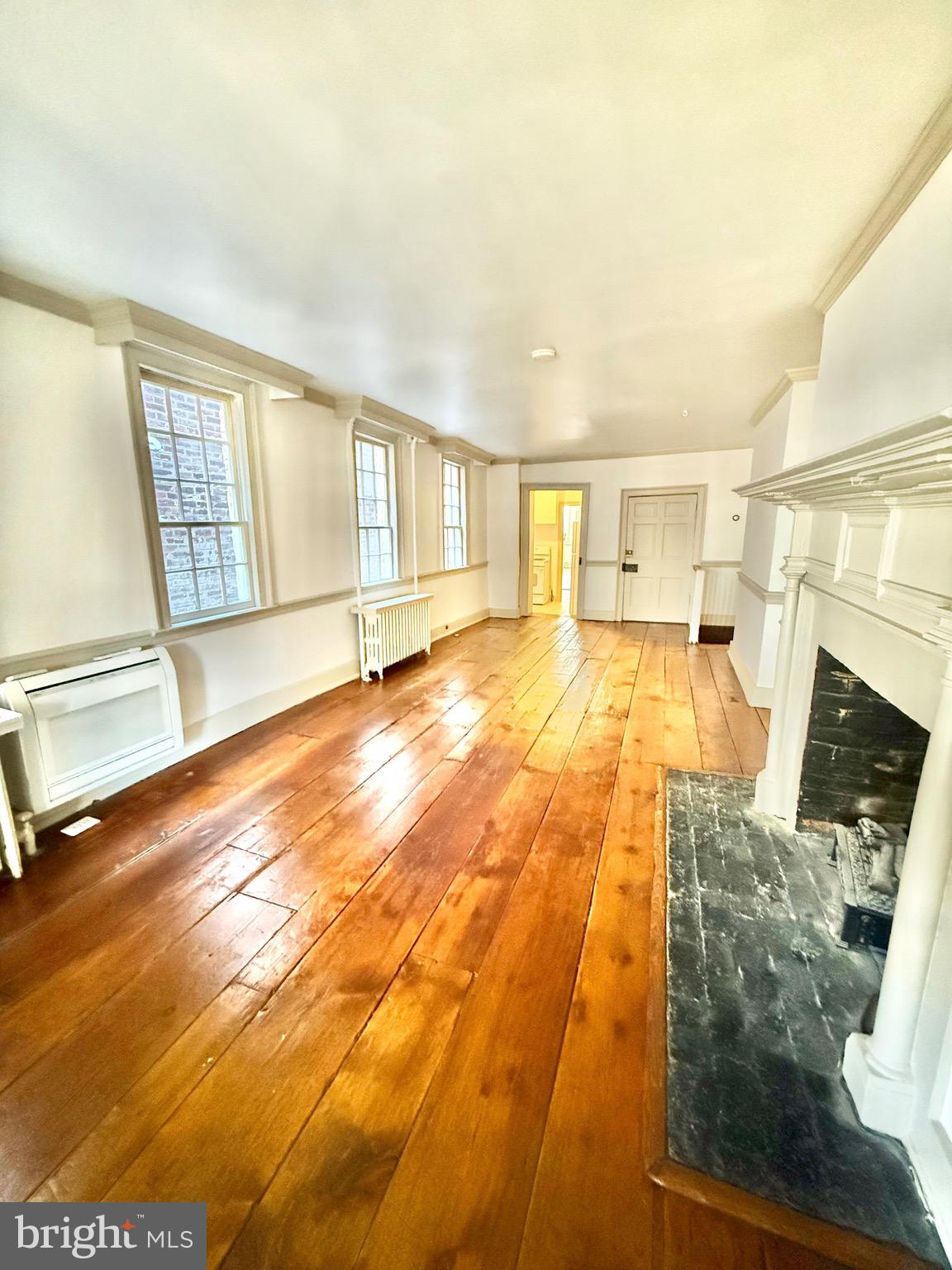 119 Prince Street, Unit 1 Alexandria, VA 22314 - Photo 13 of 29 a living room with furniture and a fireplace