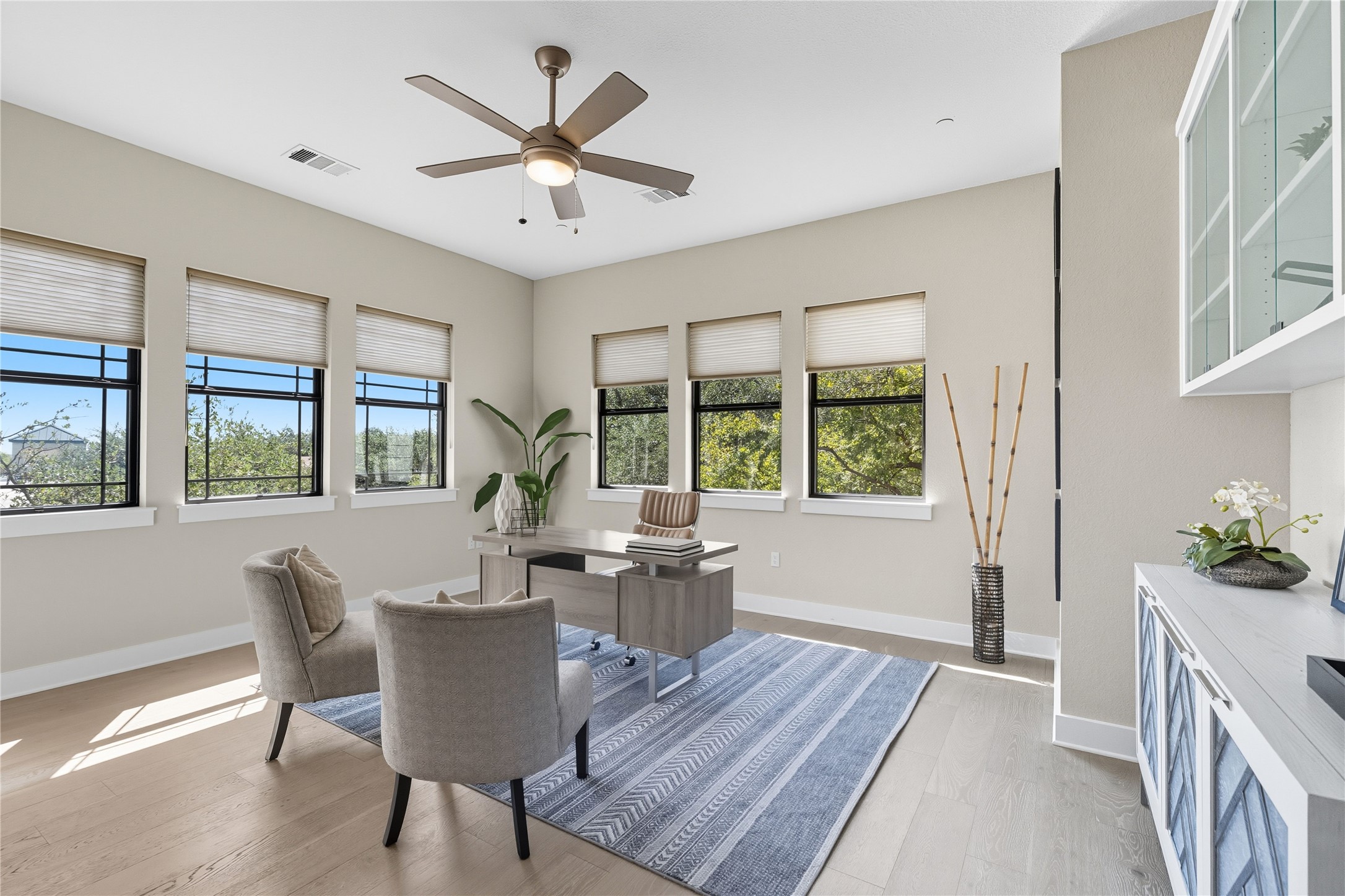 4323 Spicewood Springs Road, Unit 1 Austin, TX 78759 - Photo 27 of 35 a dining room with furniture window wooden floor