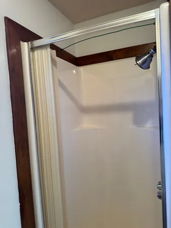 a close view of closet