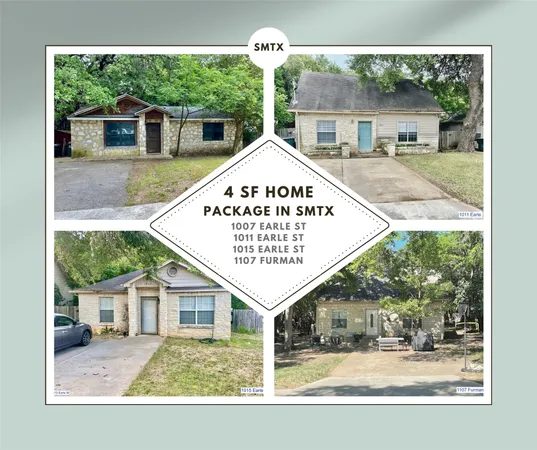 $965,000 | 1007-1015 Earle Street, San Marcos, TX 78666