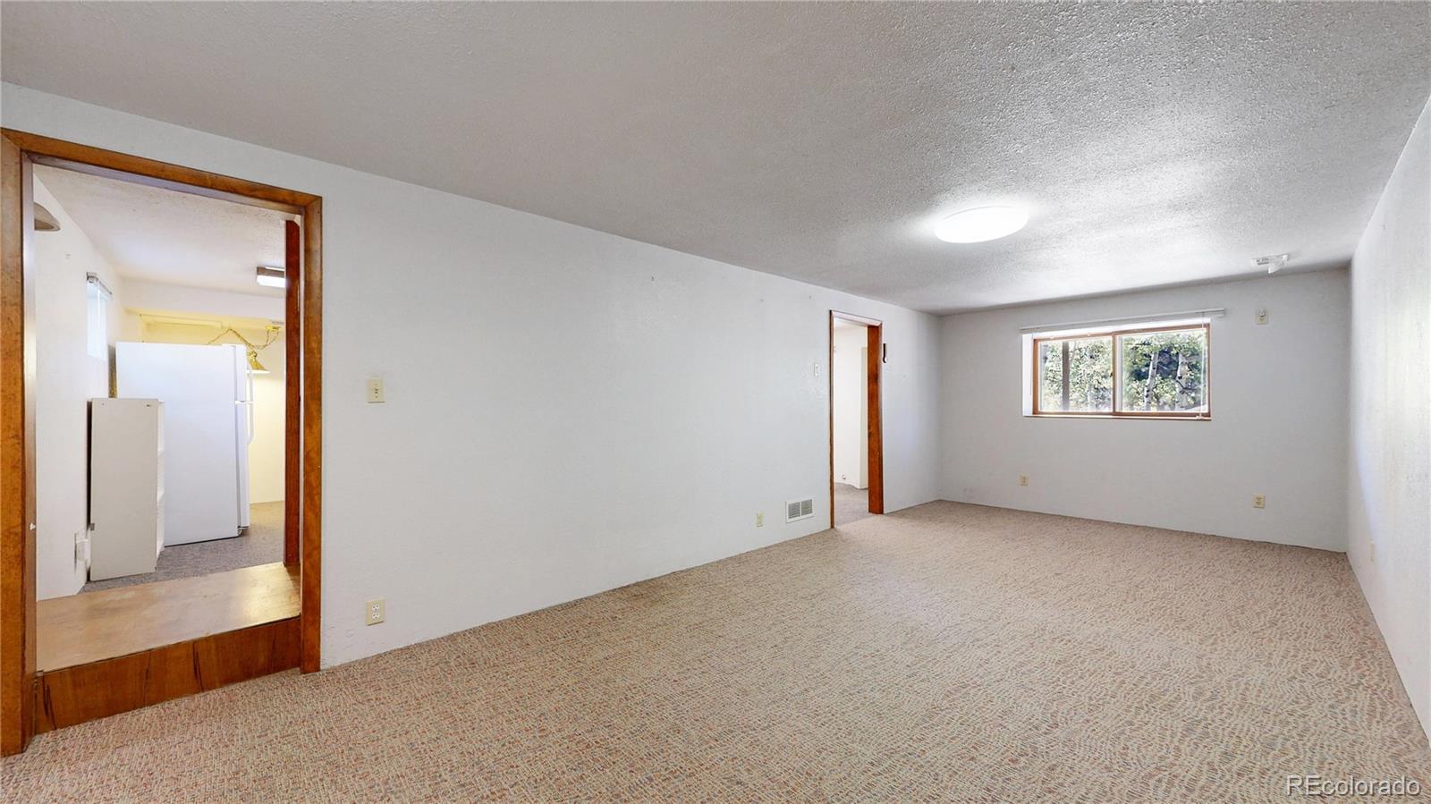 92 Four Bits Street Bailey, CO 80421 - Photo 19 of 50 an empty room with a window and a hallway