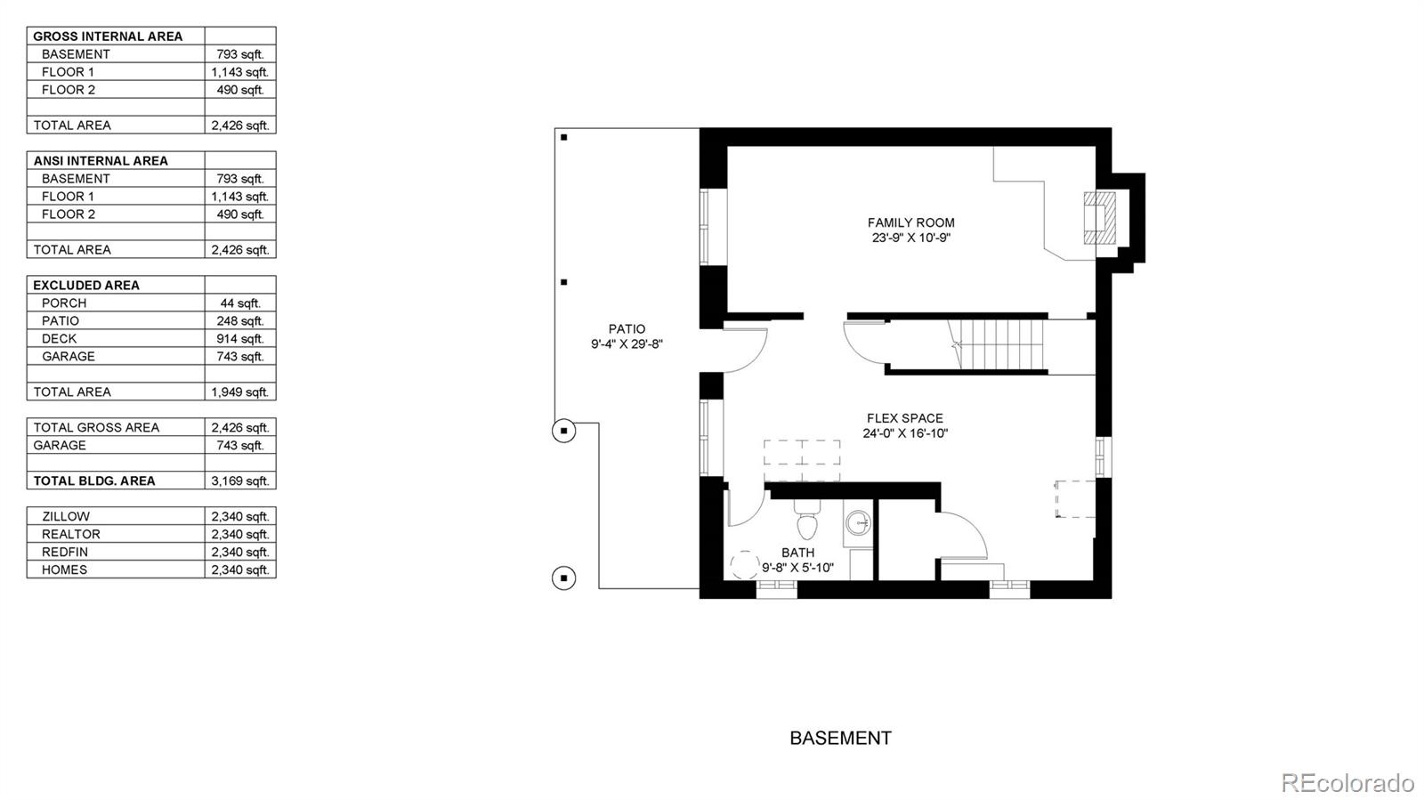92 Four Bits Street Bailey, CO 80421 - Photo 47 of 50 a picture of a floor plan