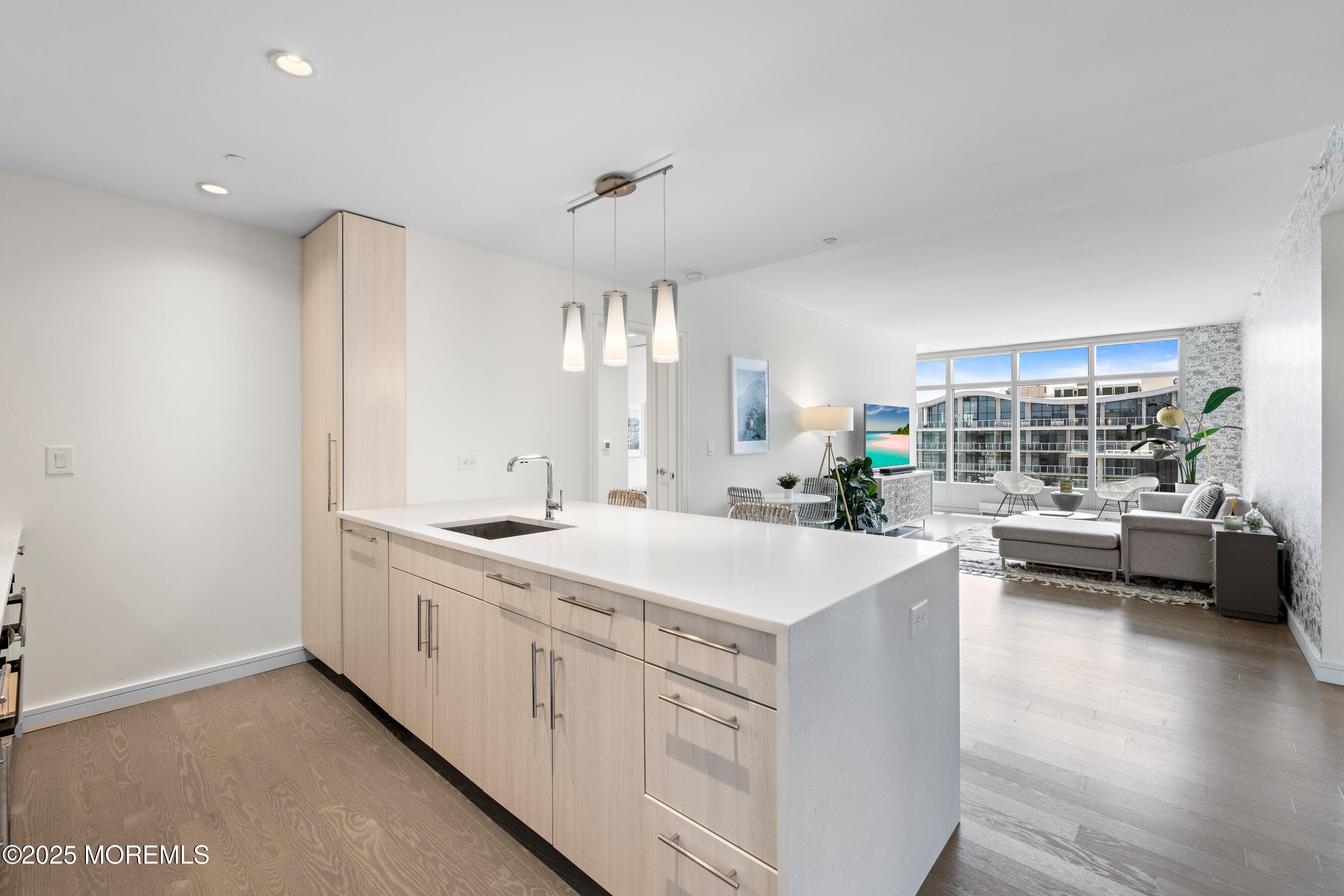 20 Melrose Terrace, Unit 511 Long Branch, NJ 07740 - Photo 9 of 35 a view of a kitchen counter top space with granite countertop lots of counter top space