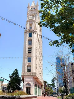 front view of a multi story building