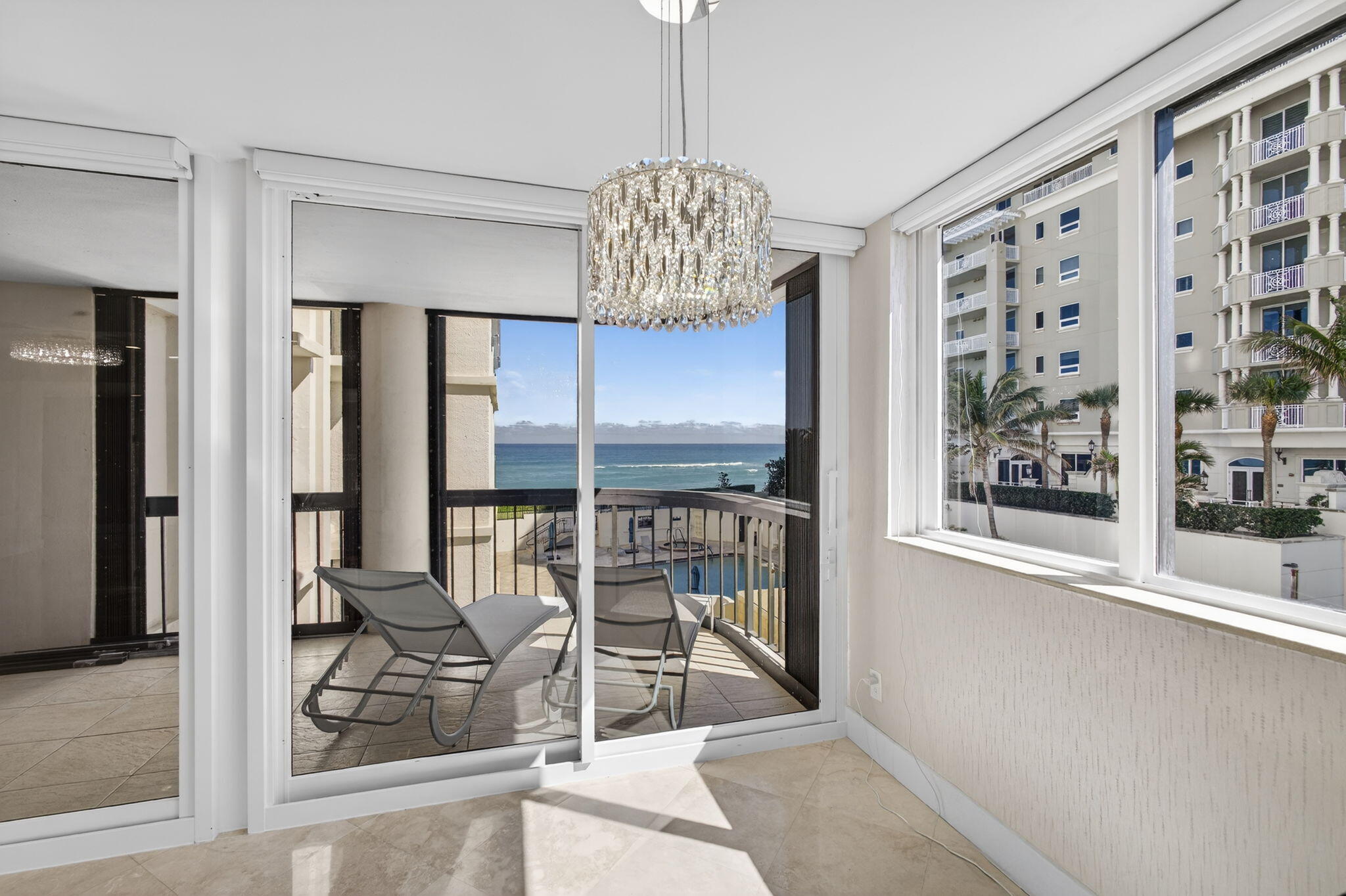 5380 North Ocean Drive, Unit 3B Singer Island, FL 33404 - Photo 13 of 41 Balcony View