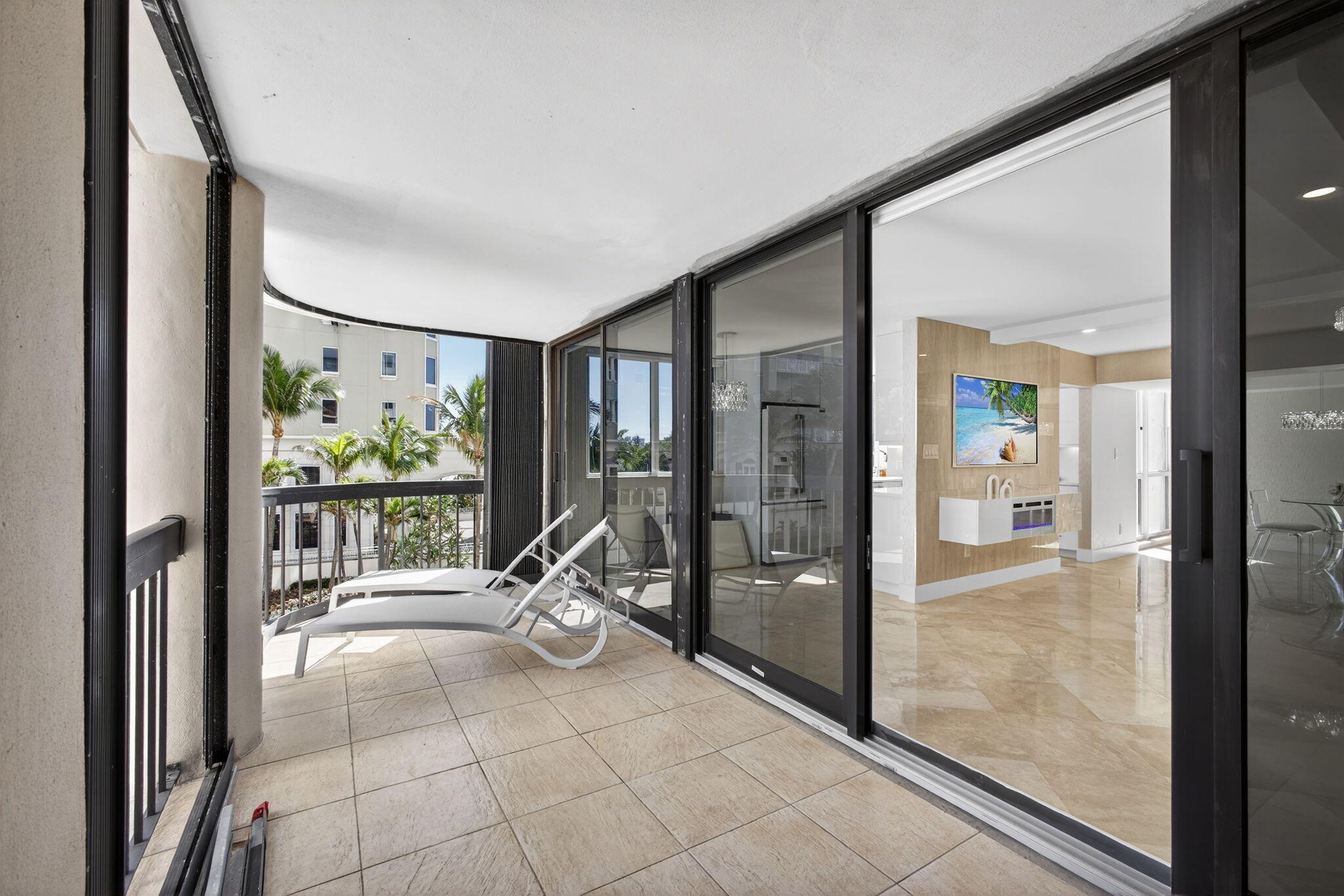 5380 North Ocean Drive, Unit 3B Singer Island, FL 33404 - Photo 15 of 41 Balcony