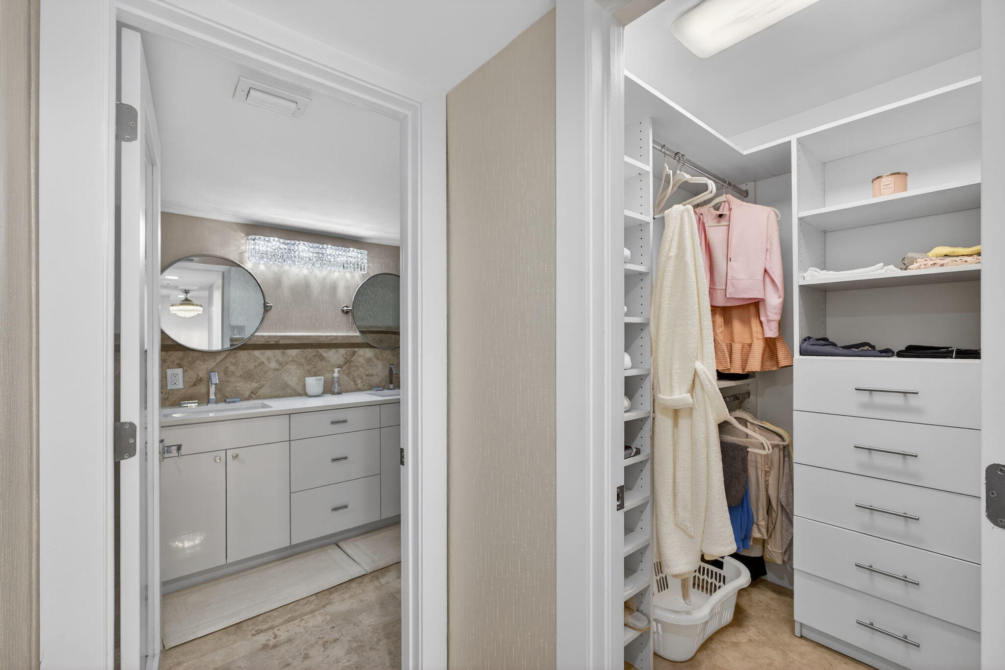 5380 North Ocean Drive, Unit 3B Singer Island, FL 33404 - Photo 25 of 41 Primary Closet