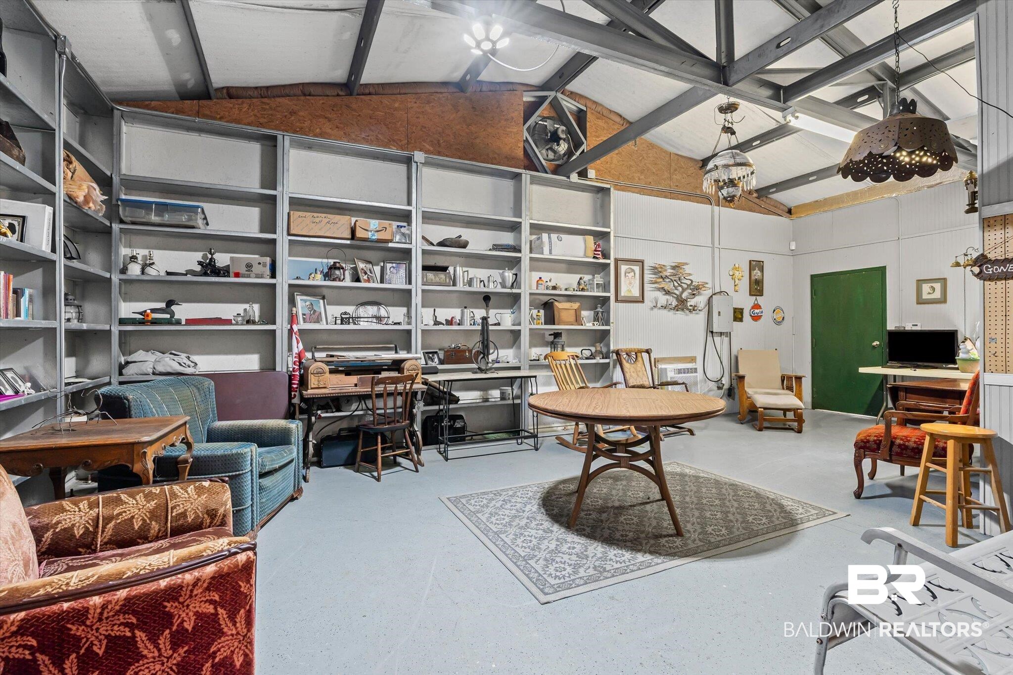 3846 Leslie Road Saraland, AL 36571 - Photo 32 of 40 Office with beam ceiling and high vaulted ceiling
