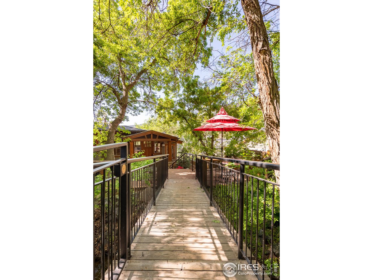 520 Spruce Street Boulder, CO 80302 - Photo 3 of 40 a view of a terrace with a table and chair