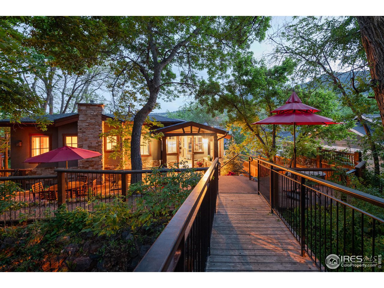 520 Spruce Street Boulder, CO 80302 - Photo 36 of 40 a view of a house with yard and sitting area