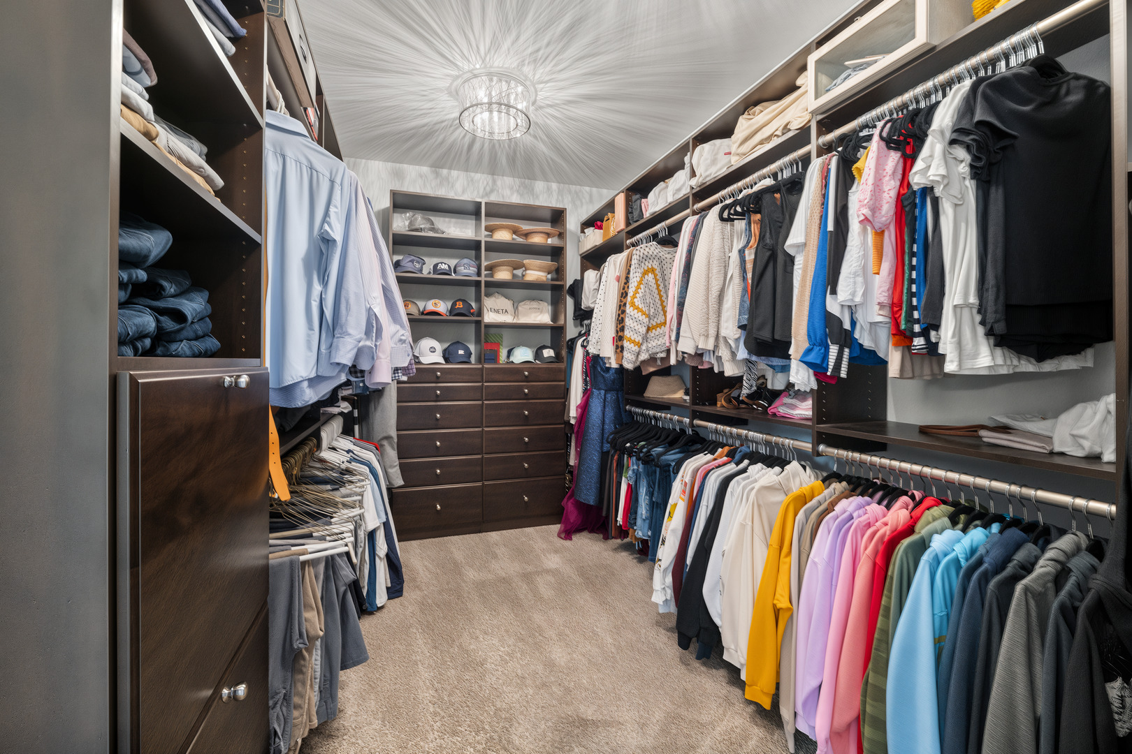 81 Landon Circle Wheaton, IL 60189 - Photo 33 of 79 a view of walk in closet with clothes and shoes