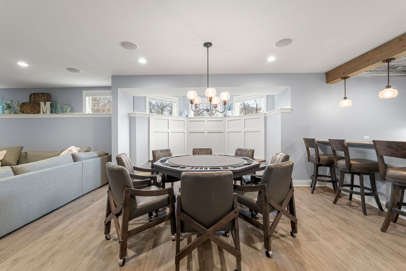 81 Landon Circle Wheaton, IL 60189 - Photo 52 of 79 a view of a dining room with furniture window and wooden floor