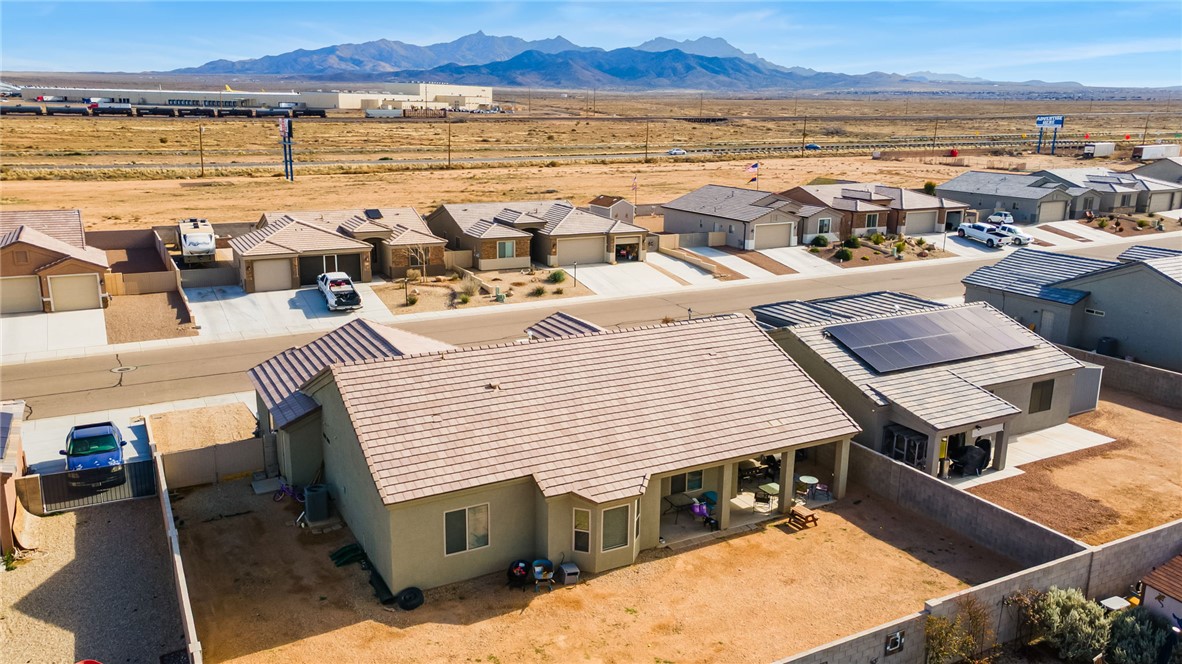 4713 North Old Ranch Lane Kingman, AZ 86401 - Photo 39 of 41 an aerial view of a house with a ocean view