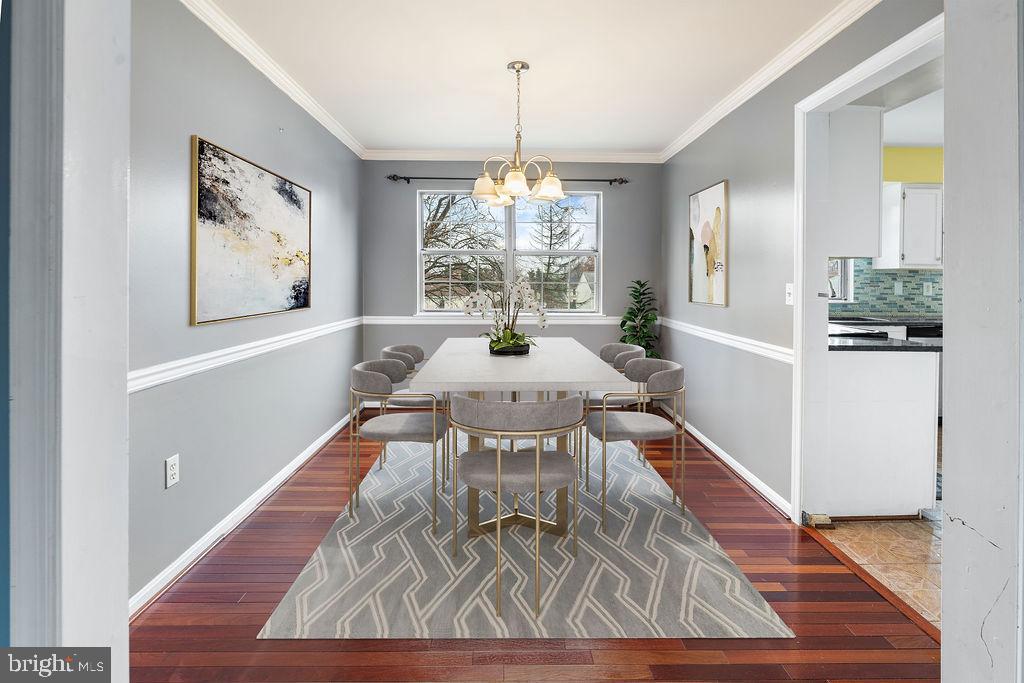 1613 Golf Course Drive Bowie, MD 20721 - Photo 14 of 33 Dining Room Furnished Design