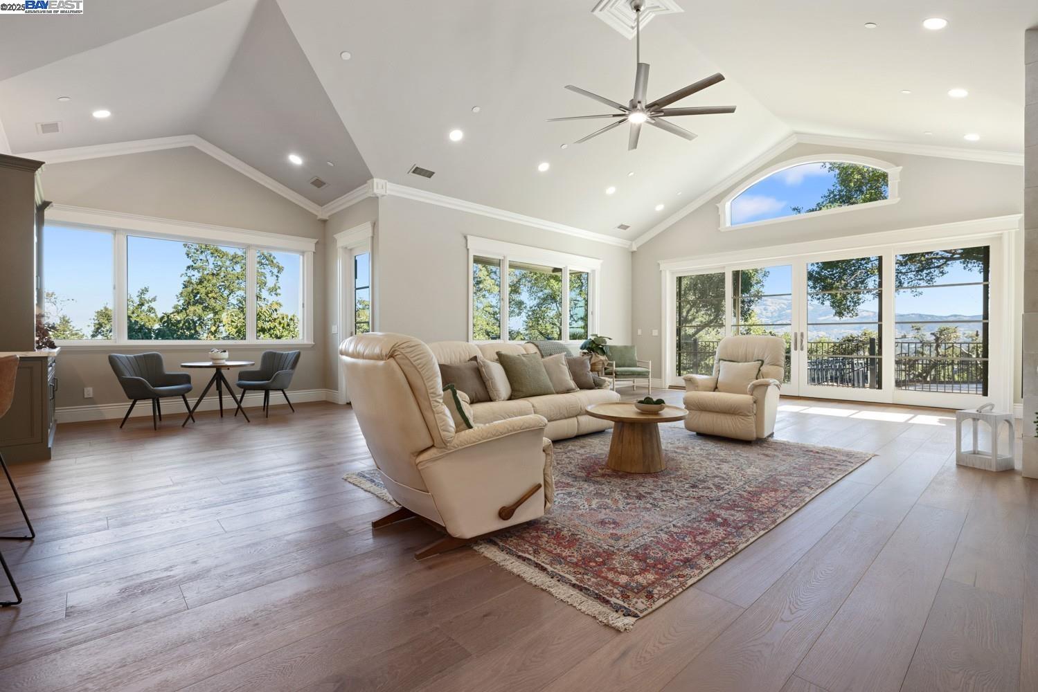 700 Clipper Hill Road Danville, CA 94526 - Photo 12 of 35 a living room with furniture and a large window