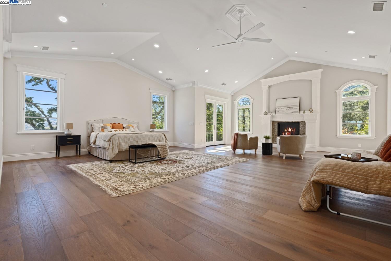 700 Clipper Hill Road Danville, CA 94526 - Photo 14 of 35 a living room with furniture and a fireplace