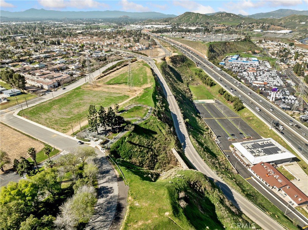 0 Vista Grande Way Grand Terrace, CA 92313 - Photo 3 of 15 an aerial view of residential houses with outdoor space