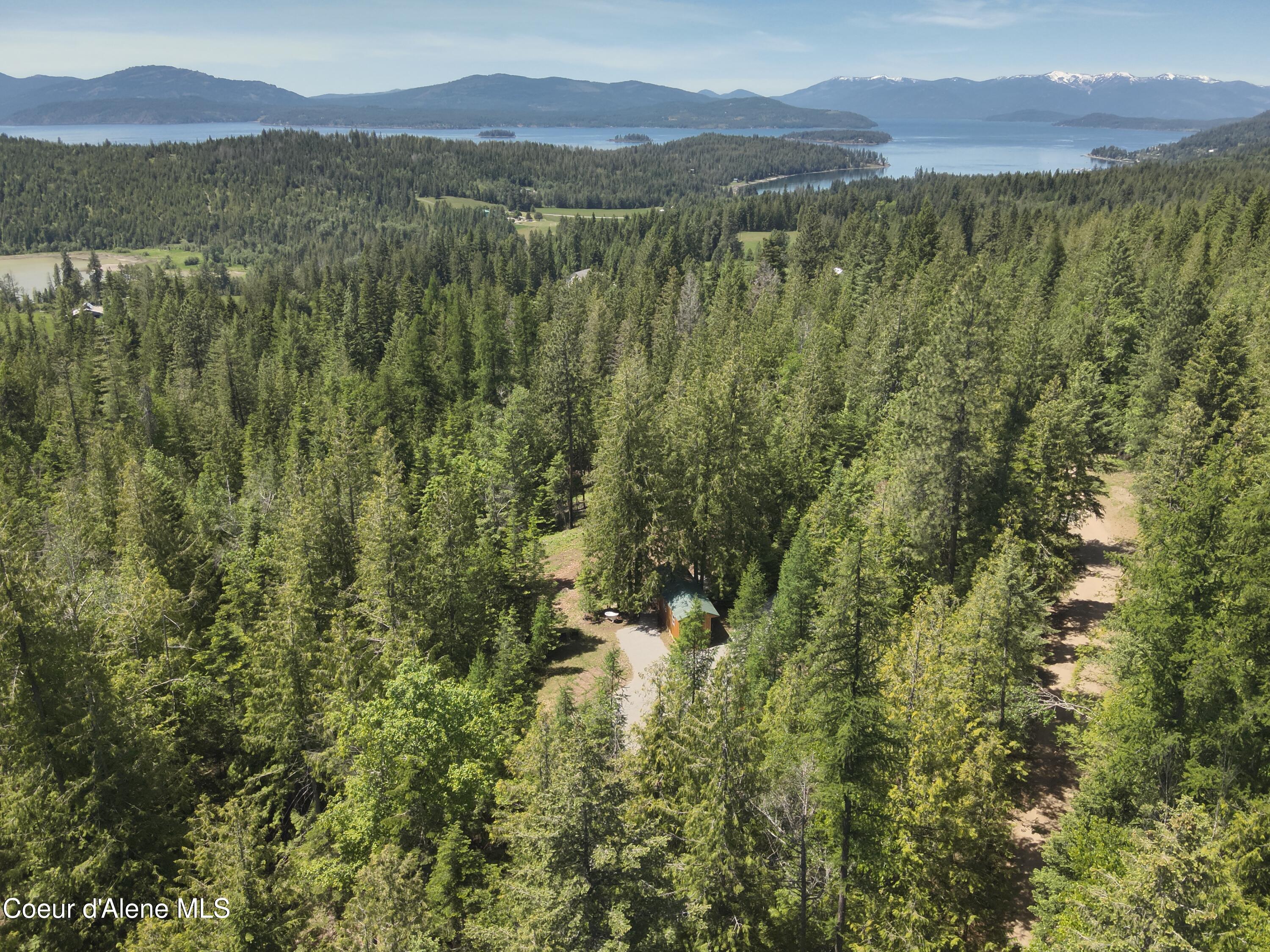 191 Sunset View Lane Hope, ID 83836 - Photo 29 of 30 aerial with cabin