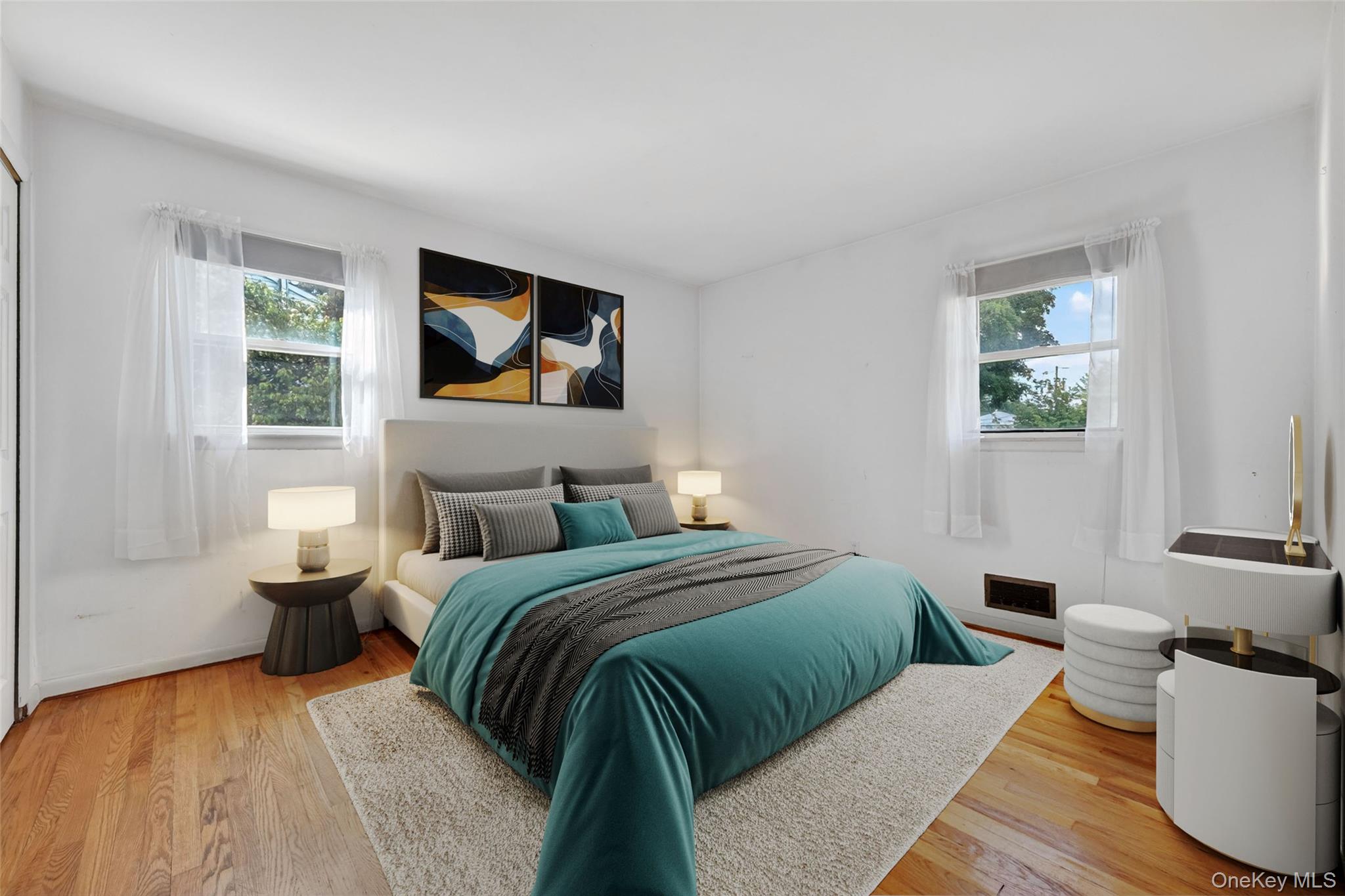 2 Curie Road Cornwall-on-Hudson, NY 12520 - Photo 18 of 39 a bedroom with double bed and a window