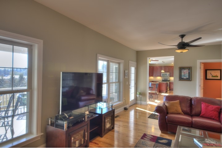 53 Old White Bridge Road Waynesboro, VA 22980 - Photo 19 of 49 a living room with furniture and a flat screen tv
