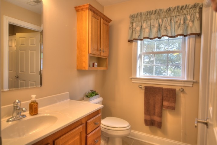 53 Old White Bridge Road Waynesboro, VA 22980 - Photo 45 of 49 a bathroom with a sink a toilet and shower