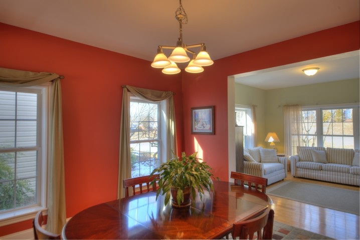 53 Old White Bridge Road Waynesboro, VA 22980 - Photo 10 of 49 a living room with furniture dining room and a chandelier