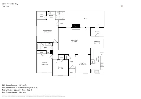$1,900 | 22135 North Fork Drive, Katy, TX 77450