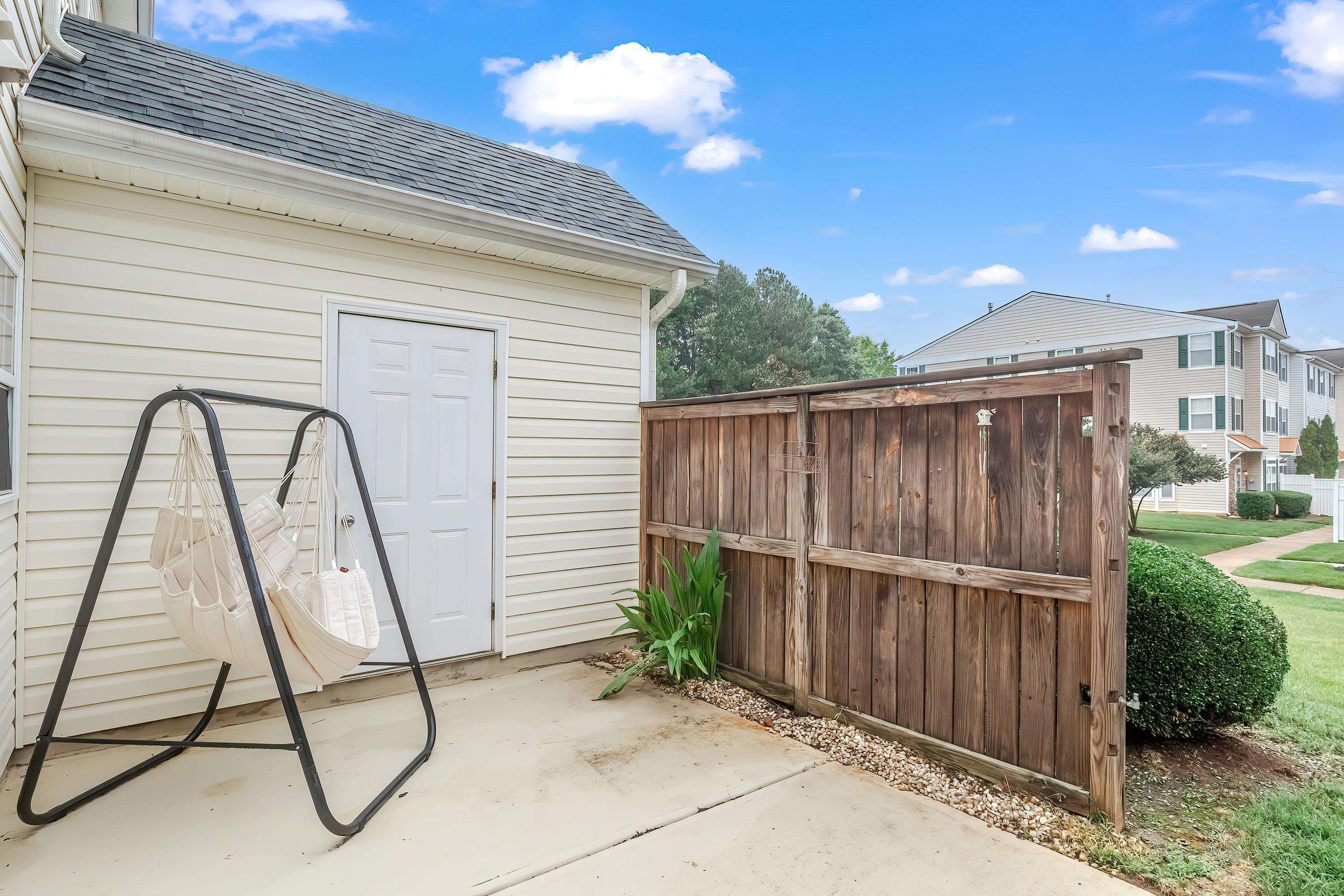 2131 Piney Brook Road, Unit 104 Raleigh, NC 27614 - Photo 33 of 37 a view of a backyard