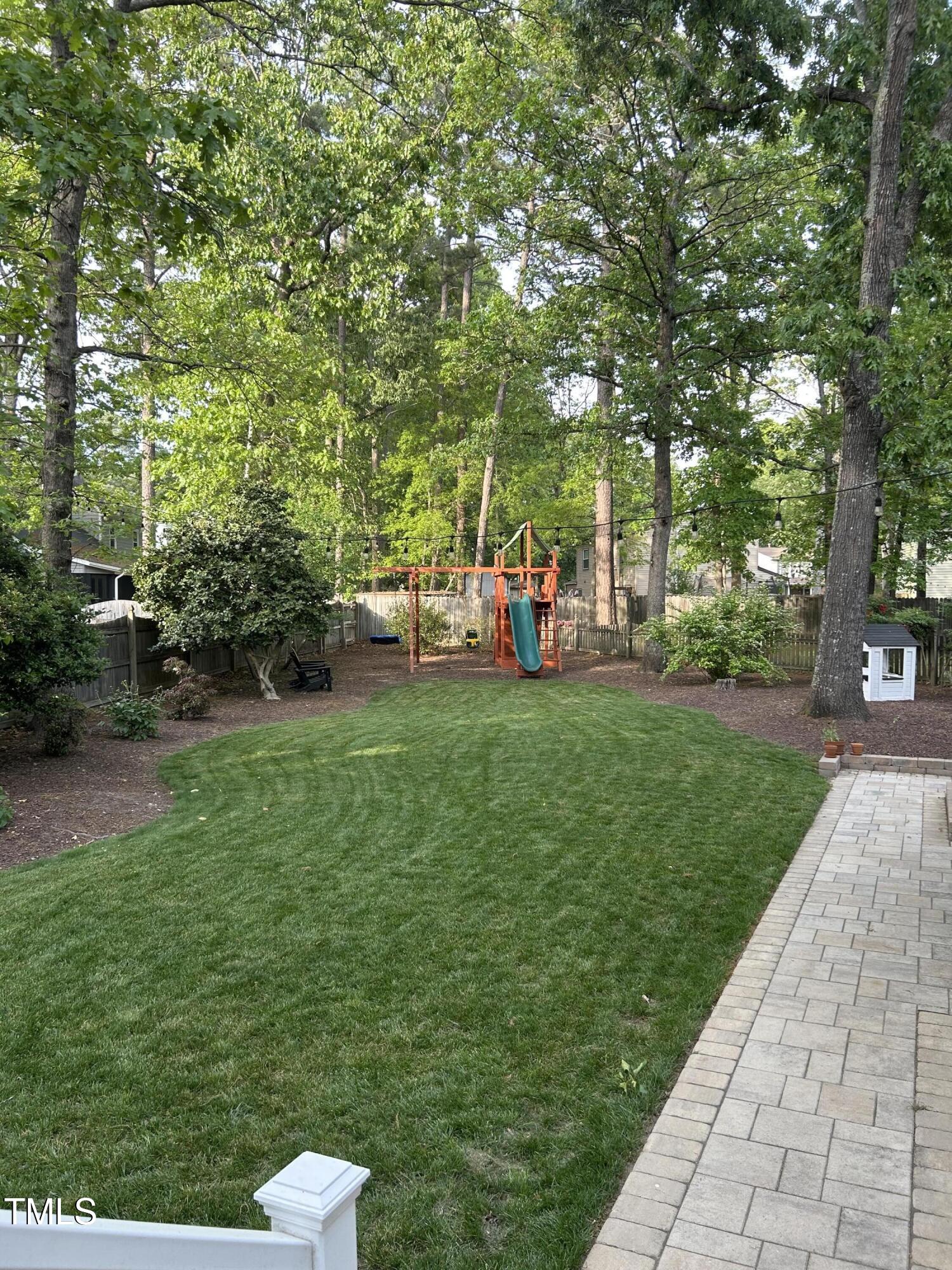 7517 Chippenham Court Raleigh, NC 27613 - Photo 31 of 43 Playset does NOT COVEY