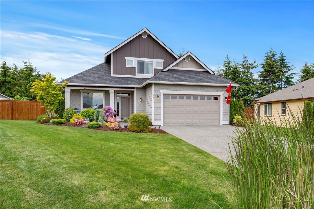 320 Blue Glacier Loop Sequim, WA 98382 - Photo 38 of 38 a view of a yard in front of house