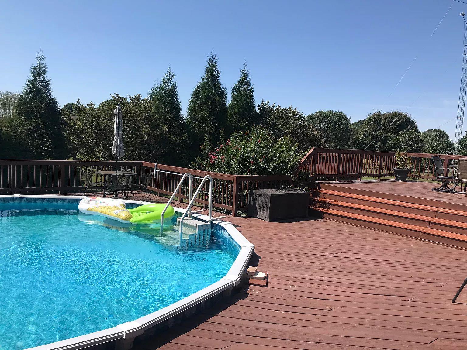 1701 Carter Road Decherd, TN 37324 - Photo 25 of 25 Large above ground pool to enjoy all summer long.