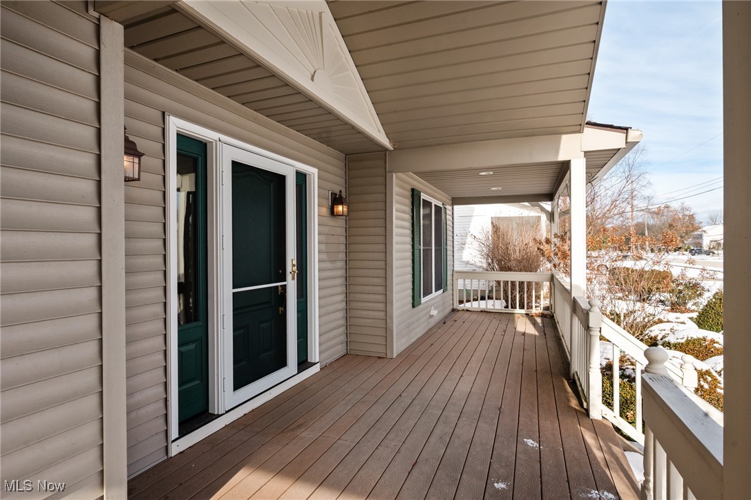 9132 Reed Road North Ridgeville, OH 44039 - Photo 38 of 43 View of wooden terrace