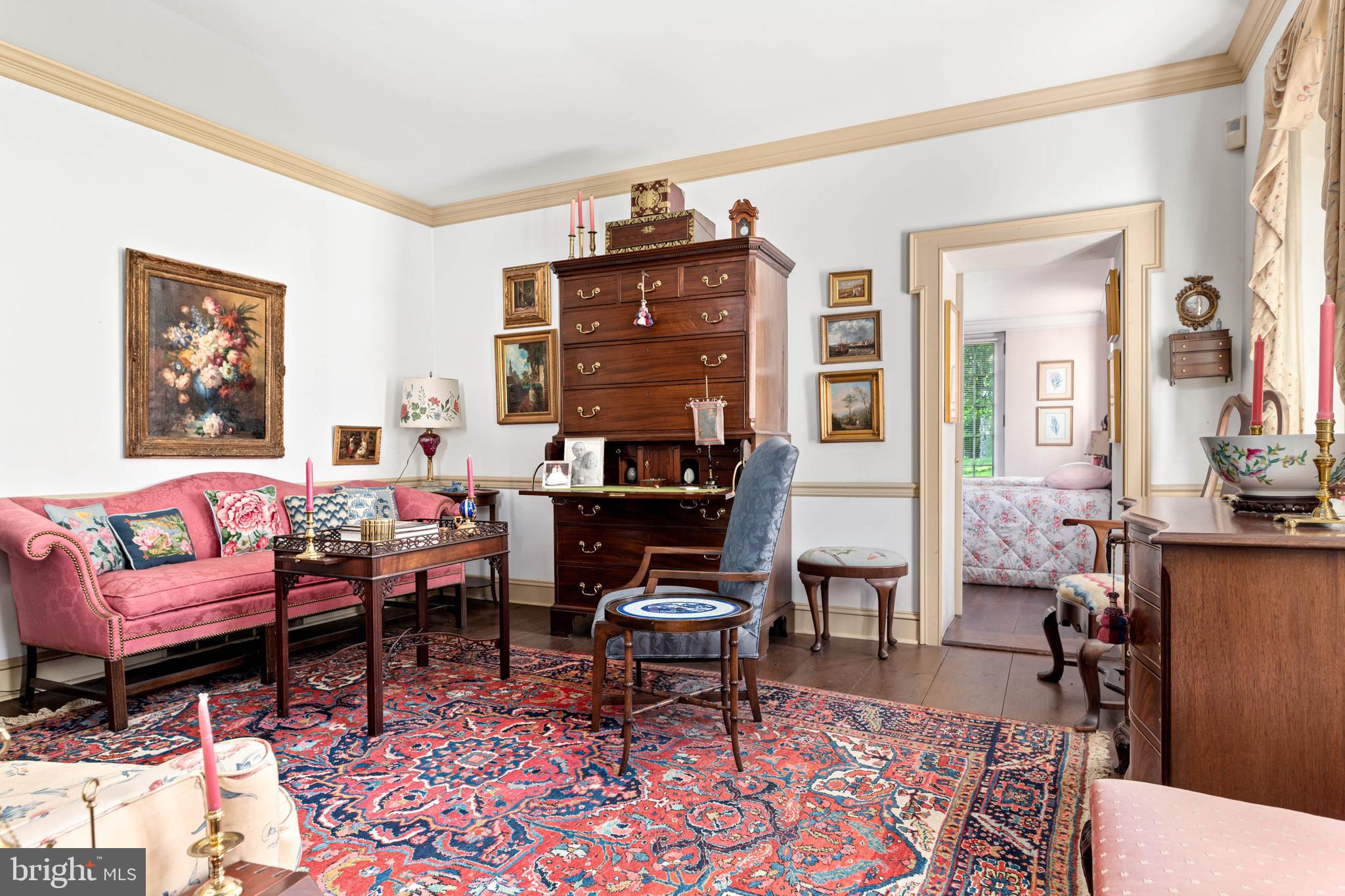 2070 Huntingdon Road Huntingdon Valley, PA 19006 - Photo 29 of 76 a living room with furniture and wooden floor